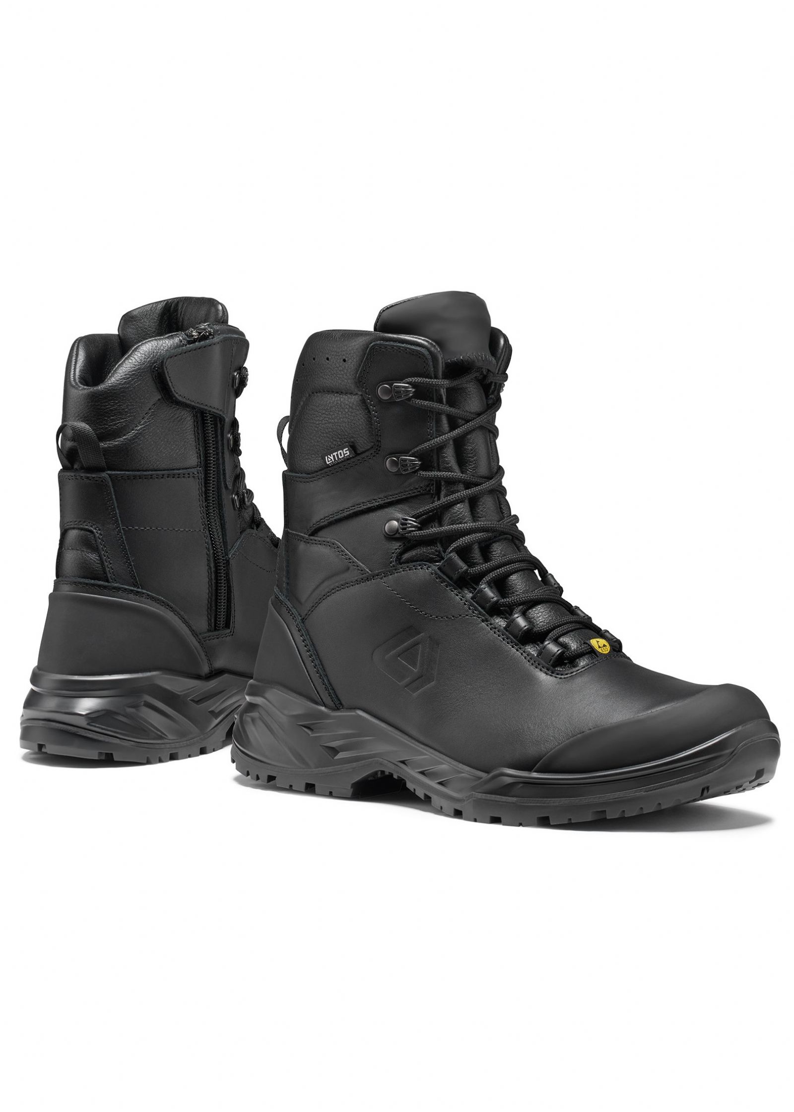 STIVALETTO IN PELLE ALTO POLIFUNZIONALE CON ZIP LATERALE INTERNA ART. PL-2402 LYTOS