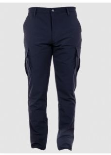 PANTALONE INVERNALE IN TESSUTO ELASTICIZZATO CON TASCONI LATERALI