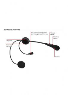 Interfono Bluetooth Sena 3S-B Boom Singolo con centralina integrata