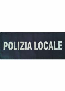 STAMPA POLIZIA LOCALE LATO SCHIENA