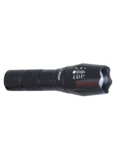 TORCIA IN ALLUMINIO CON ZOOM  350 LUMEN