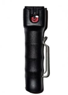 SPRAY ANTI AGGRESSIONE - GTM3000 – NEBULIZZATORE OC EROGATORE NERO CON CLIP IN ACCIAIO COMPLETO DI BOMBOLETTA 20 ML.